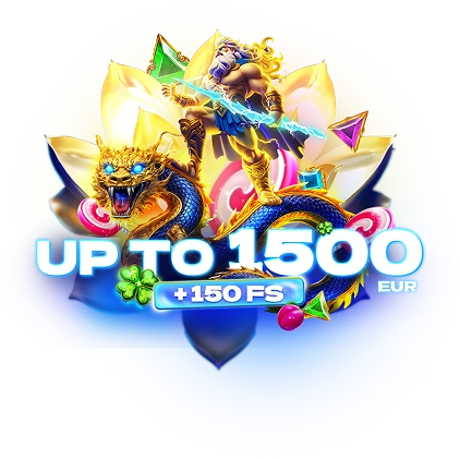 Dragon bonus - up to 1500 EUR + 150 FS